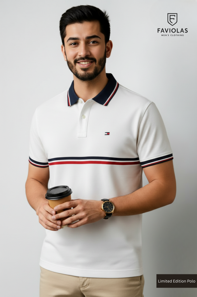 Polo T-Shirt White